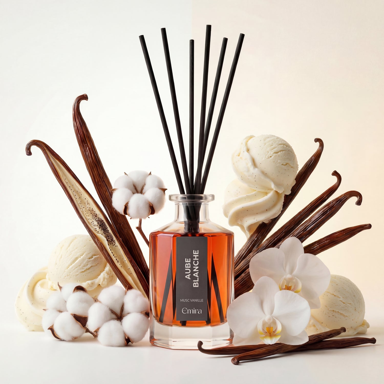 Diffuseur de parfum d'intérieur 200ml - Aube blanche